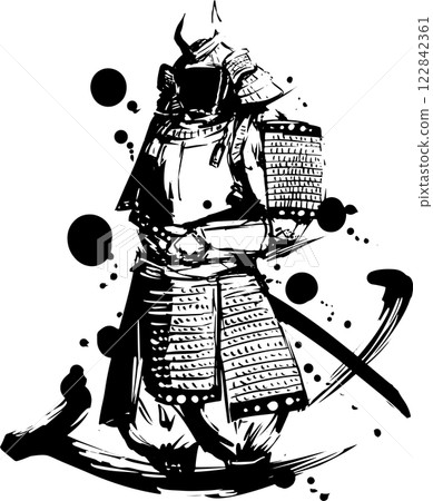 威嚴的武士 122842361