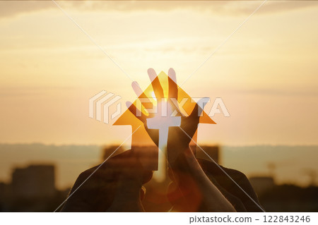 The power of the light of faith and hope. 122843246
