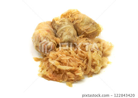 Cabbage rolls with meat and rice Cabbage rolls with meat and rice 122843420