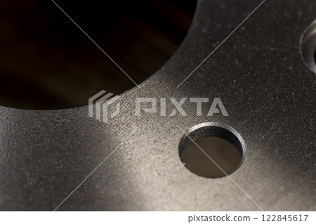 steel car part to ensure braking 122845617