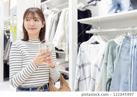 Women Apparel Shopping 122845997