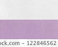 Texture craft white and lilac paper background, half two colors, macro. Structure vintage light purple cardboard. 122846562