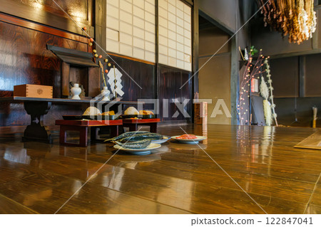 Ebisu-ko and Little New Year decorations Ebisu-ko and Little New Year decorations 122847041