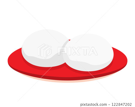 盤子上的大福插圖 122847202