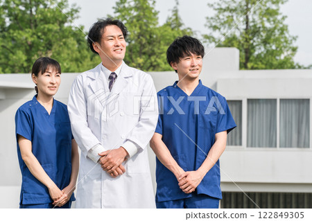 醫院醫務人員（醫生、護士、醫務人員、大學醫院） 122849305