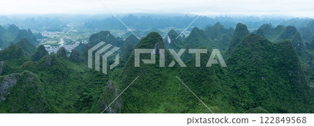Beautiful landscape of yangshuo county,China 122849568