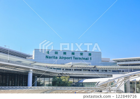 成田機場 1 號航廈 藍天 122849716