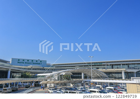 Narita Airport Terminal 1 Blue Sky 122849719