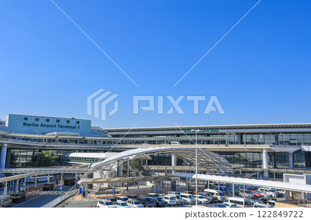 成田機場 1 號航廈 藍天 成田機場 1 號航廈 藍天 122849722