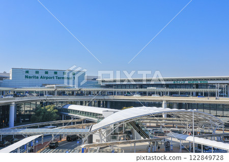 成田機場 1 號航廈 藍天 成田機場 1 號航廈 藍天 122849728