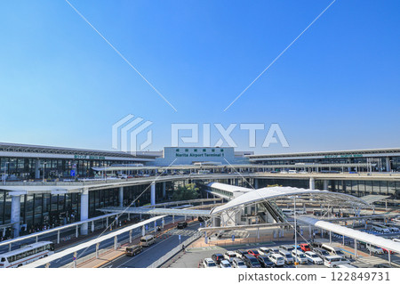 成田機場 1 號航廈 藍天 成田機場 1 號航廈 藍天 122849731