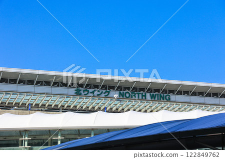 Narita Airport Terminal 1 Blue Sky 122849762
