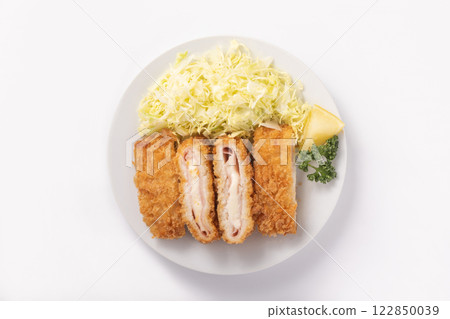 炸捲雞胸肉（火腿起司醬） 122850039
