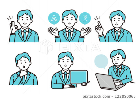 年輕辦公室工作人員工作集 C 122850063