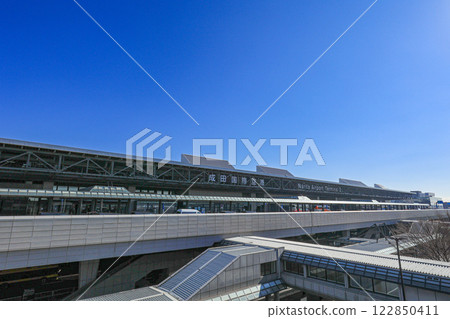 Narita International Airport Terminal 2 Blue Sky Narita International Airport Terminal 2 Blue Sky 122850411