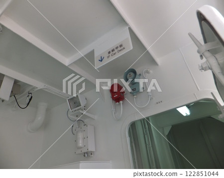 Ferry car deck door 122851044