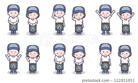 男人和女人在蔬菜水果店 01 122851051