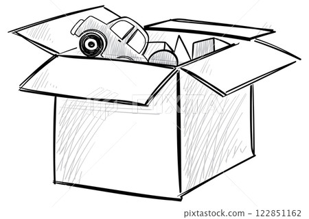 Box of Childhood Memories Box of Childhood Memories 122851162