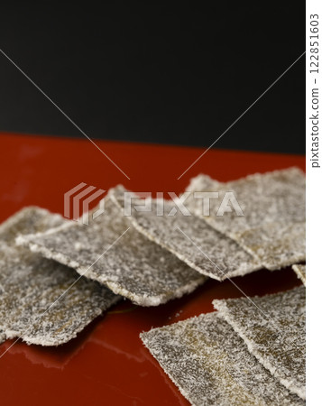 Vinegared kelp Vinegared kelp Sour kelp Vinegared kelp Vinegared kelp Sour kelp 122851603