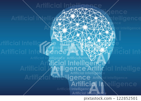Artificial intelligence concept illustration Artificial intelligence concept illustration 122852501