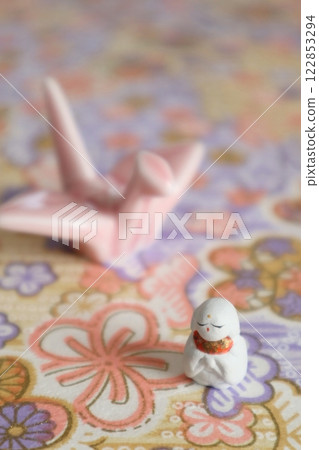 可愛的地藏與鶴 122853294