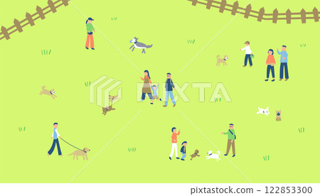 狗跑插圖 狗跑插圖 122853300