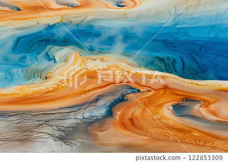 Midway Geyser Basin, Yellowstone National Park Midway Geyser Basin, Yellowstone National Park 122853309