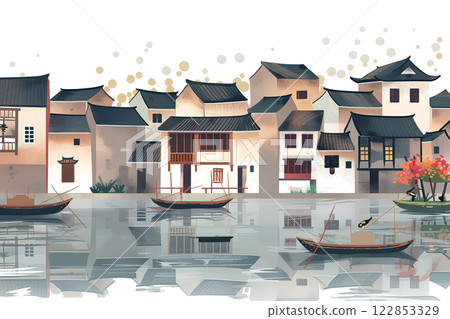 世界遺產中國大運河:水路環繞的雅緻水鄉 世界遺產中國大運河:水路環繞的雅緻水鄉 122853329