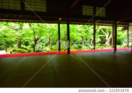京都春天的圓光寺 122853878