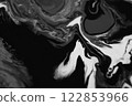 Flowing mixed colors of gray tones. Abstract background. 122853966