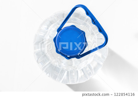 Plastic container with water Plastic container with water 122854116