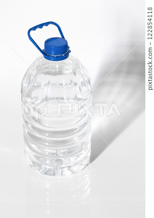 Plastic container with water Plastic container with water 122854118