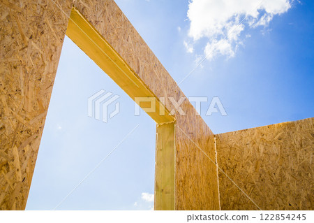 Part of the house under construction 122854245