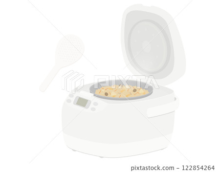 調味米和電飯煲的插圖 調味米和電飯煲的插圖 122854264