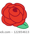 A red rose 122854613