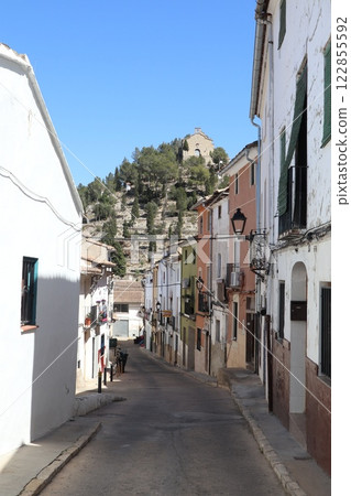 Alley in Xativa, Spain Alley in Xativa, Spain 122855592