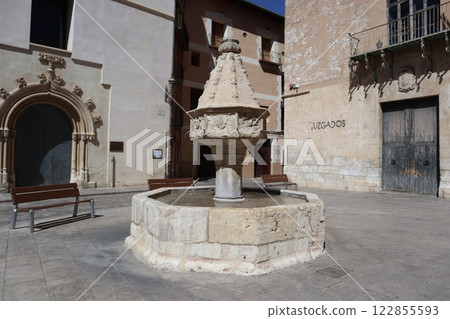 Fountain in Xativa, Spain 122855593