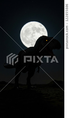 Very impressive! A realistic scene of Tyrannosaurus' life cycle 122855886