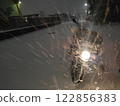 snow newspaper delivery 122856383