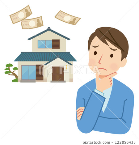 一個擔心管理父母房子的男人 一個擔心家人繼承權的男人 一個擔心管理父母房子的男人 一個擔心家人繼承權的男人 122856433