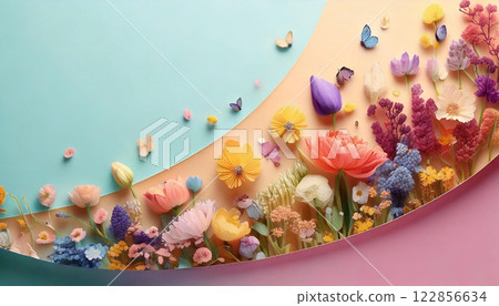 花卉背景 122856634