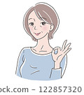Middle-aged women OK 122857320