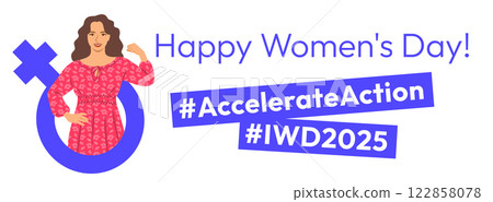 Accelerate Action International Women's Day 2025 Accelerate Action International Women's Day 2025 122858078