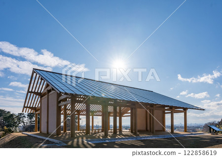 特別史蹟多賀城跡 城前官廳舍結構復原 紀念多賀城創立1300週年（令和6年） 122858619