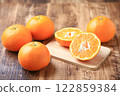 Seasonal mandarin oranges (Iyokan) 122859384