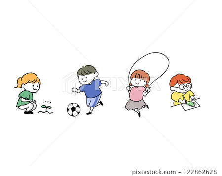 Children playing 122862628