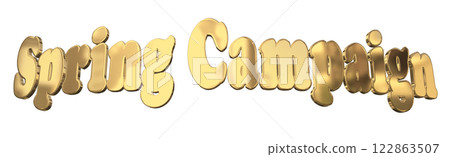 3DCG characters "Spring Campaign" Gold 122863507
