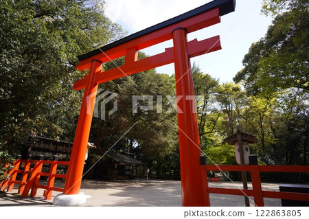 Shimogamo Shrine, located in Sakyo Ward, Kyoto City 122863805