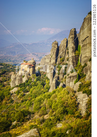 Monastery of St. Nicholas Anapausas in Meteora, Greece 122865116