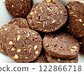 Chocolate cookie 122866718